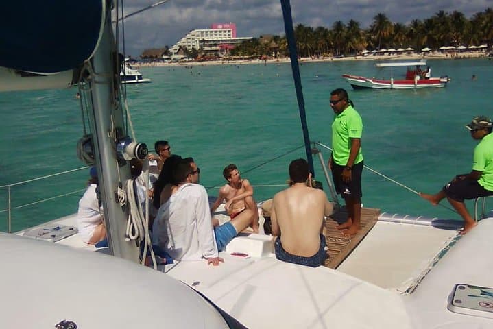 Catamaran Snorkel & Beach Club Day Trip to Isla Mujeres — Lunch, Drinks & Reefs photo 6