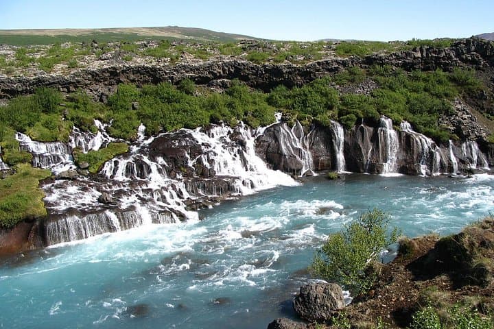 Borgarfjordur Saga Day Trip: Lava Caves, Krauma Hot Spring & Waterfalls photo 2