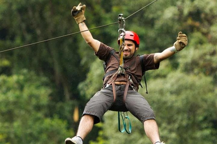 Fly Colombia's Highest Zip Line from Bogotá — 600 ft Over the Canopy