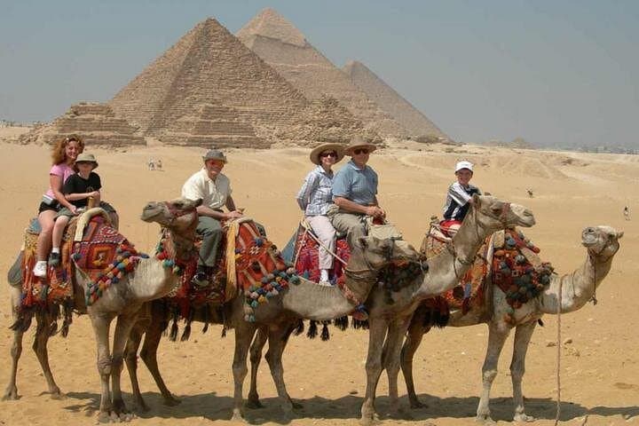 Full-Day Private Giza Pyramids & Egyptian Museum Tour with Camel and Felucca Rides photo 6