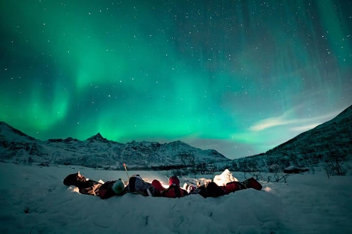 Tromso Aurora Hunt: Bonfire Northern Lights Tour with Winter Gear & Soup photo 1