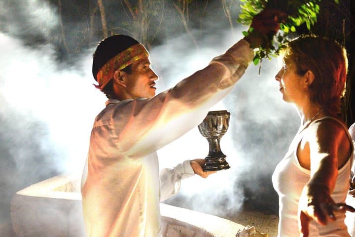 Maya Temazcal Night: Cenote Swim, Fire Ritual & Home-Cooked Dinner from Cancun photo 5