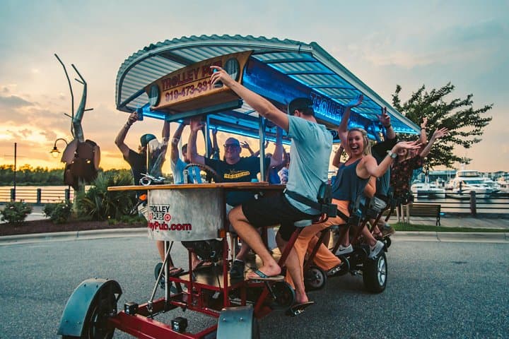 Wilmington Trolley Pub: Two-Hour Pedal-Powered Pub Crawl on Front Street photo 2