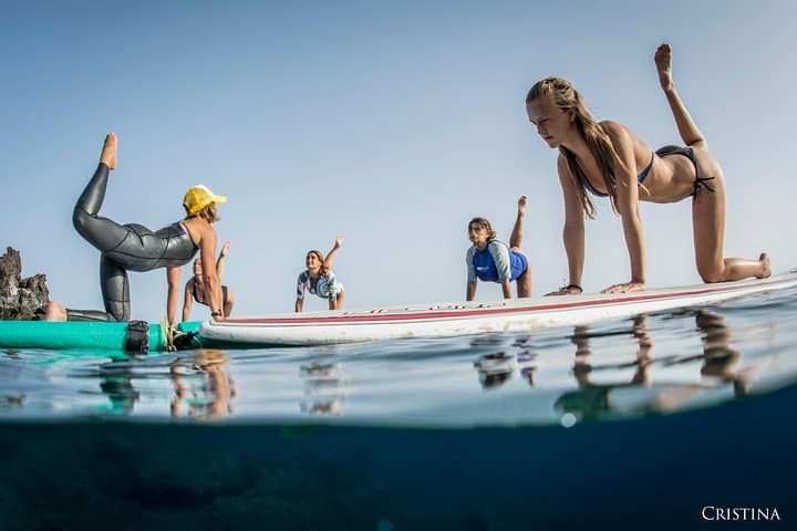SUP Yoga in Lanzarote: Balance, Breath, and Atlantic Calm photo 4