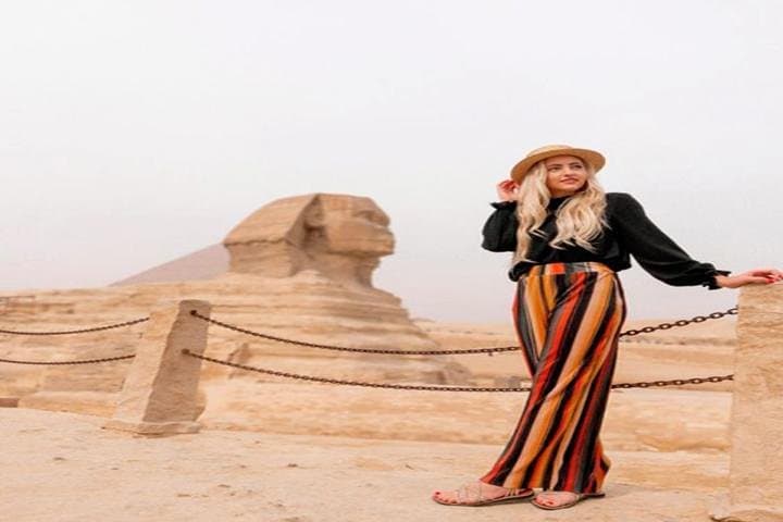 Giza Pyramids & Sphinx Day Tour with Camel Ride and Lunch
