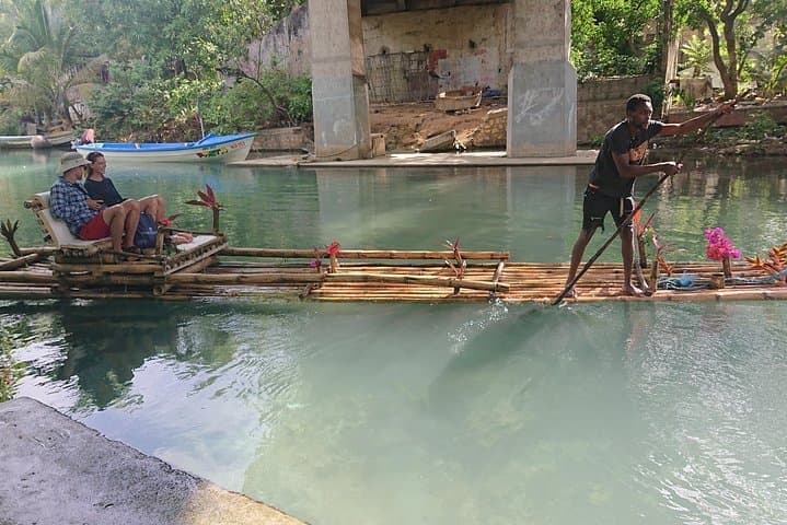 Blue Hole and River Rafting from Ocho Rios — Cliff Jumps, Tarzan Ropes & Bamboo Rafts photo 5