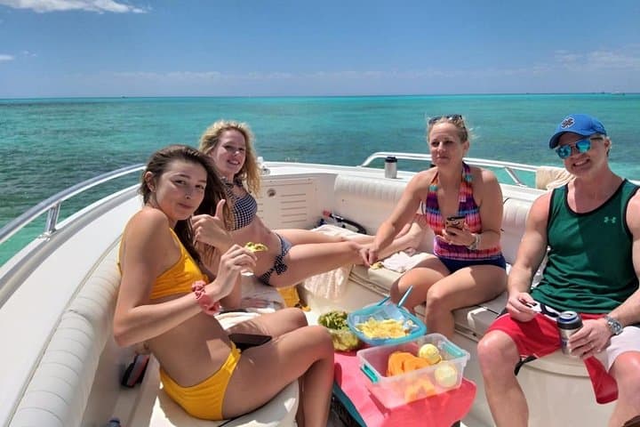 Private "First Lady" Snorkel & El Cielo Sandbar Charter — Cozumel Half-Day