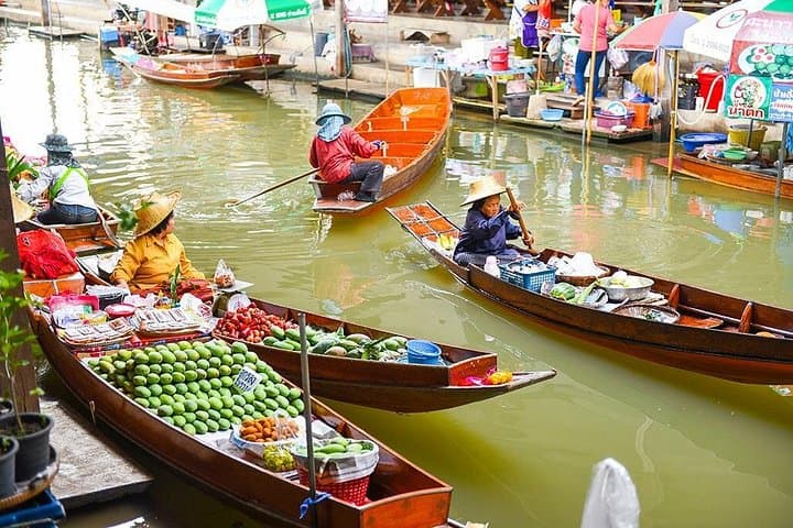 Damnoen Saduak Floating Market: Private Long-Tail Boat Cruise from Bangkok photo 1