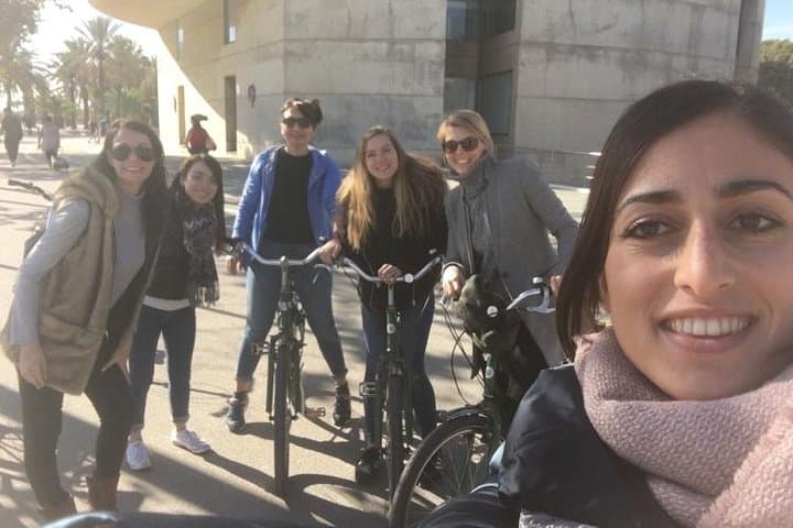 evening-barcelona-bike-tour-with-cava-small-group-and-private-options photo 4