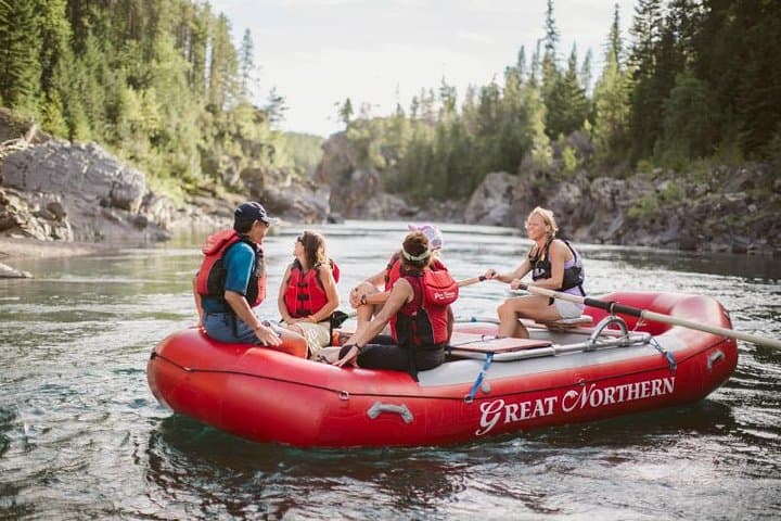 Glacier National Park Scenic Float: Middle Fork Flathead Half-Day River Trip