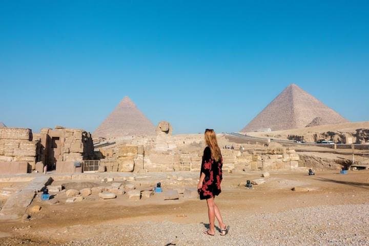 Full-Day Giza Pyramids and Egyptian Museum Tour with Sunset Camel Ride photo 4
