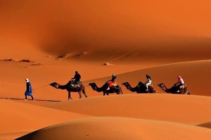 3-Day Private Merzouga Desert Tour from Marrakech: Erg Chebbi Camel Trek & Bivouac photo 1