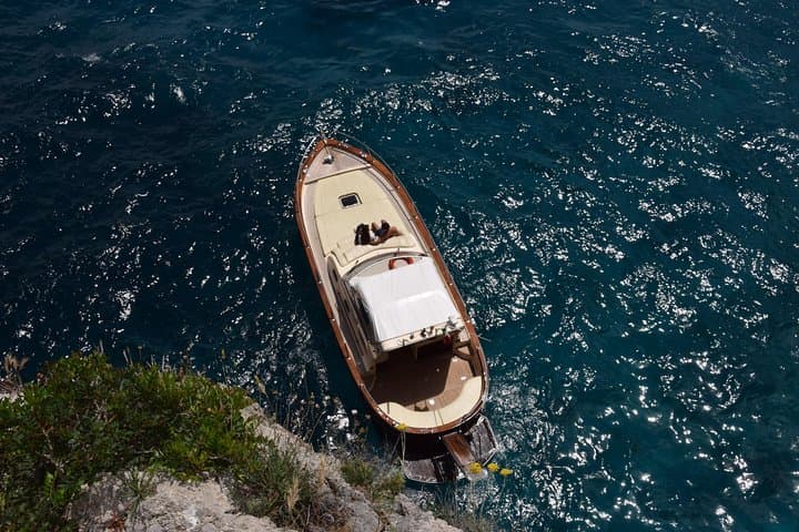 Capri Sunset Escape: Evening Gozzo Boat Tour from Sorrento photo 4