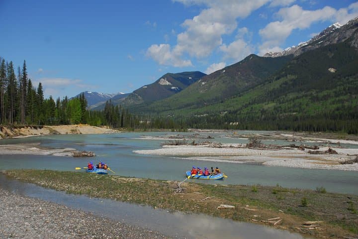 Family Rafting Adventure on Kicking Horse River: Gentle Rapids and Rockies Scenery photo 4
