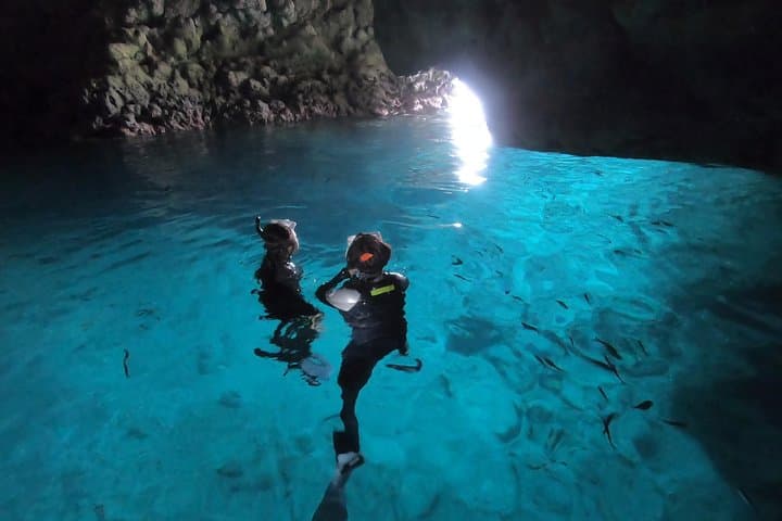 Snorkeling the Blue Cave (Cape Maeda) — Okinawa's Best Snorkel with Fish Feeding & Photos photo 2