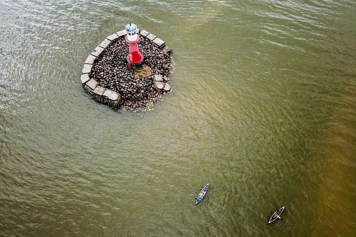 Paddle the Curonian Spit: Guided Cedar Canoe Tour to Pervalka Lighthouse photo 5