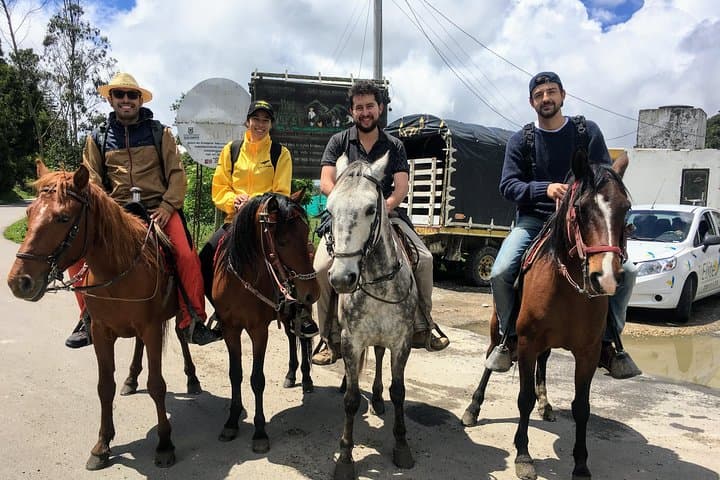 Horseback Riding from Guadalupe to Monserrate — Bogotá Private Day Tour photo 2