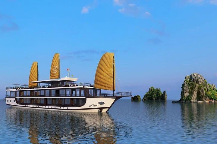 Peony Cruise Halong & Lan Ha Bay: 2-Day Luxury Cruise from Hanoi photo 1