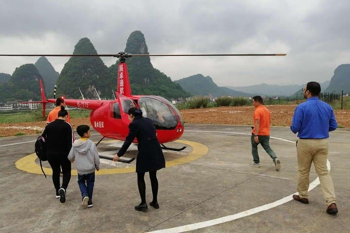 Helicopter Over Guilin & Yangshuo: Li River Karst Aerial Sightseeing photo 6