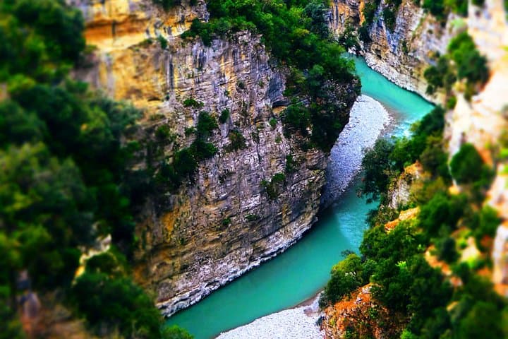 Osumi Canyon & Bogova Waterfall Day Trip from Berat — Hike, Swim, Scenic Drive