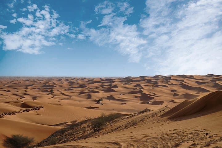 Private Sunrise Desert Safari in Dubai: Dune Driving, Camel Rides & Sandboarding photo 3