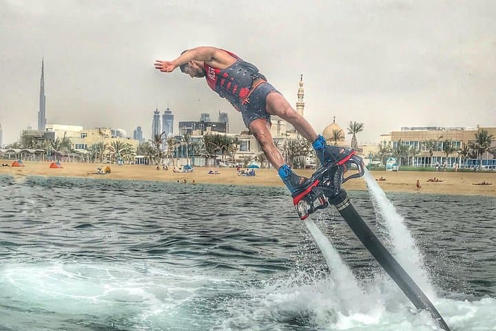 Flyboard Dubai: 30-Min Session at Popeye Jetski — Fly Over Warm Persian Gulf Waters photo 4
