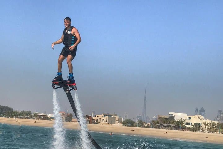 Flyboard Dubai: 30-Min Session at Popeye Jetski — Fly Over Warm Persian Gulf Waters photo 3