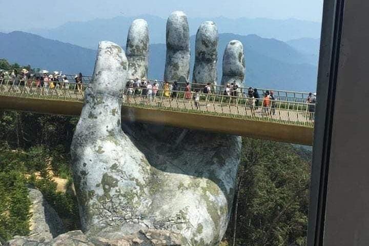 Sunset at Da Nang’s Golden Bridge: Ba Na Hills Cable Car Private Tour