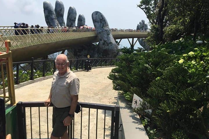 Sunset at Da Nang’s Golden Bridge: Ba Na Hills Cable Car Private Tour photo 6