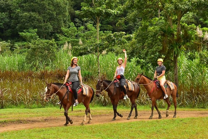 ATV and Horseback Combo to Waterfalls near Jaco Beach
