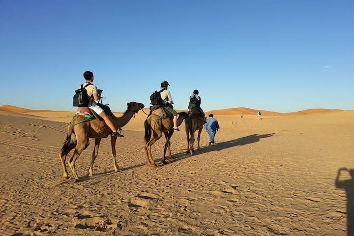 Fes to Merzouga 3-Day Desert Tour: Erg Chebbi Camel Trek & Night in a Bivouac