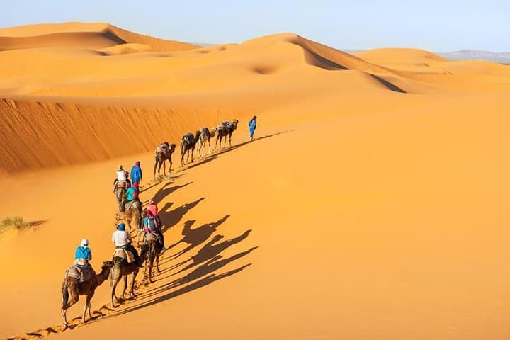 2-Day Sahara Tour to Erg Lihoudi from Marrakech — Camel Dunes, Kasbahs & Night in a Berber Camp photo 1