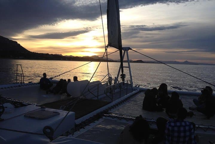 malaga-sunset-cruise-and-port-dinner-a-1-5-hour-catamaran-experience photo 4