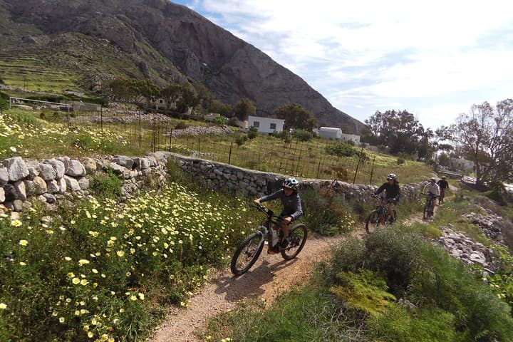 Santorini E-Bike Adventure: Southern Trails & Perivolos Black Sand photo 4