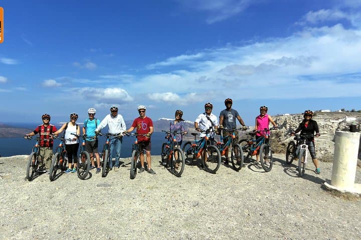 Santorini E-Bike Adventure: Southern Trails & Perivolos Black Sand photo 5