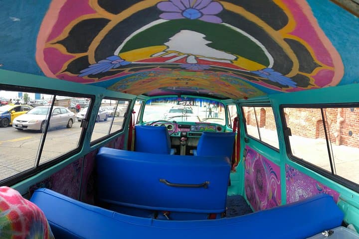 San Francisco Private Love Tour aboard a 1970s VW Hippie Bus photo 5