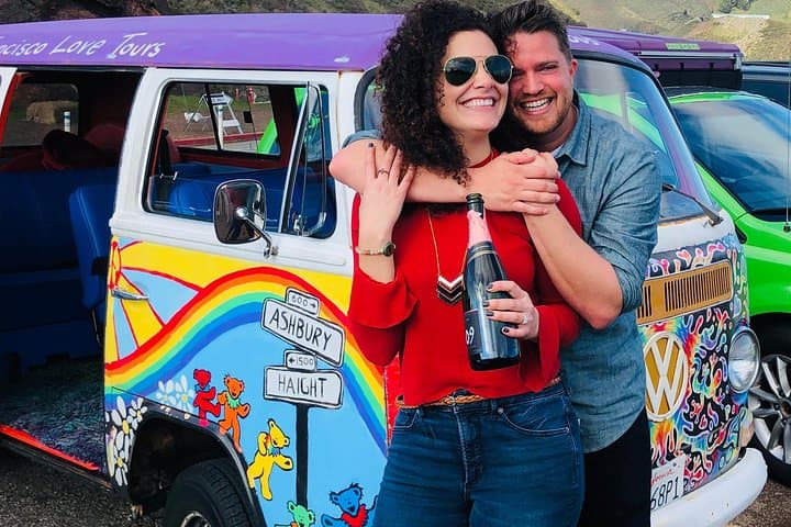 San Francisco Private Love Tour aboard a 1970s VW Hippie Bus photo 4