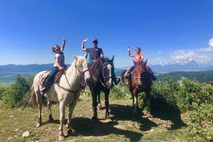 Horseback Riding with Grand Teton Views — Jackson Hole Trail Rides photo 6