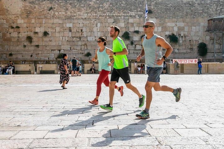 Run Jerusalem: Morning City Running Tour from Old City to Machne Yehuda