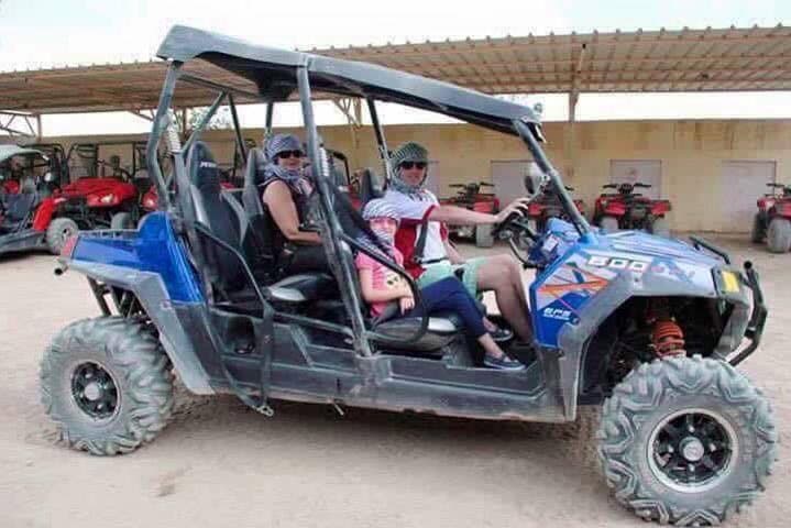 Sharm el-Sheikh Ultimate Desert Experience: Family Buggy, Camel Ride & Bedouin Dinner