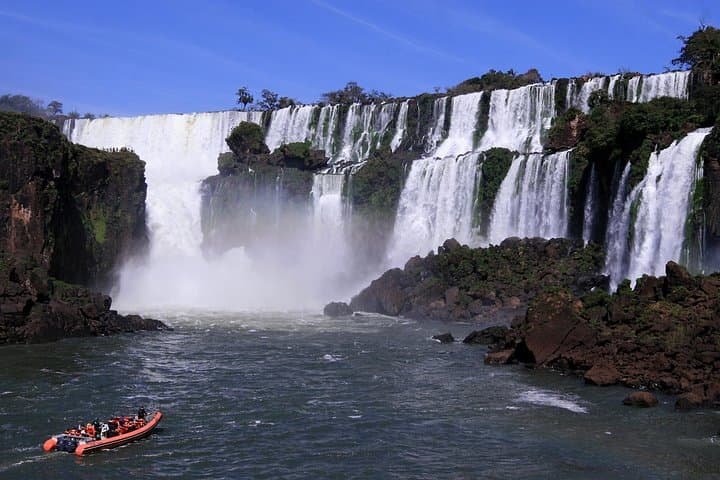 Iguassu Falls Combo: Brazilian-Side Trails, Macuco Safari & Waterfall Boat Ride