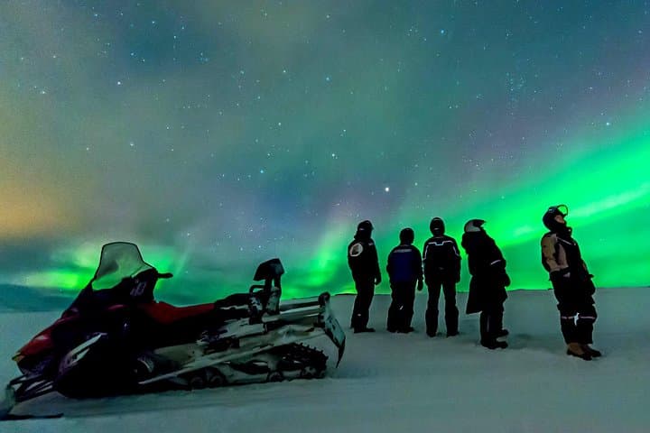 Northern Lights Snowmobile Safari in Rovaniemi — Campfire Picnic & Night Ride photo 2