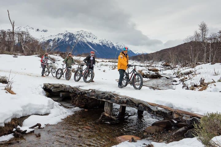 Ushuaia E-Bike & Beaver Ice Tour: Ride Frozen Lakes in Wolf Valley photo 3