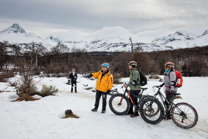 Ushuaia E-Bike & Beaver Ice Tour: Ride Frozen Lakes in Wolf Valley photo 6