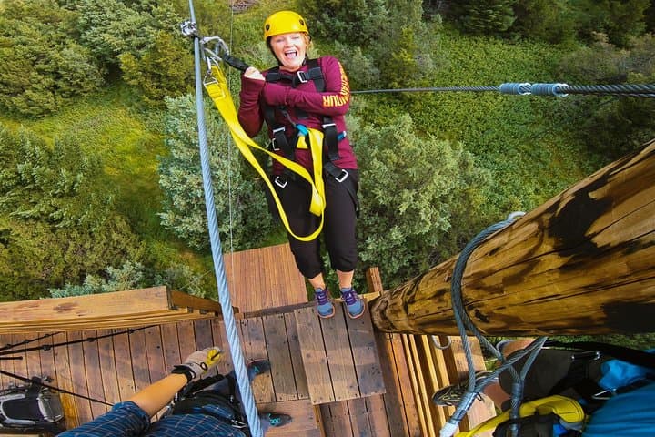 Gallatin River Zipline near Big Sky — Sky Bridges & River Zips photo 4