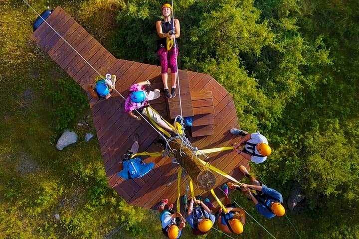Gallatin River Zipline near Big Sky — Sky Bridges & River Zips photo 2