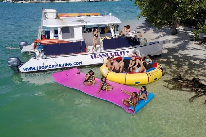 Miami Island Ultimate Adventure: Half-Day Catamaran Cruise with Kayaks & Paddleboards photo 2