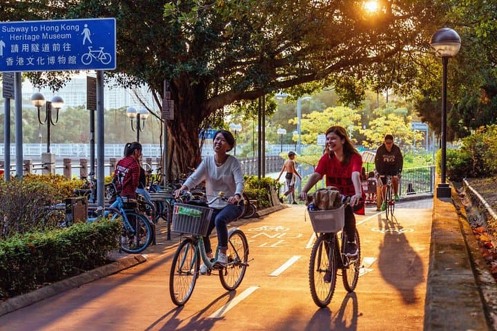 Eat Bike Love: Private New Territories Bike & Food Tour, Hong Kong
