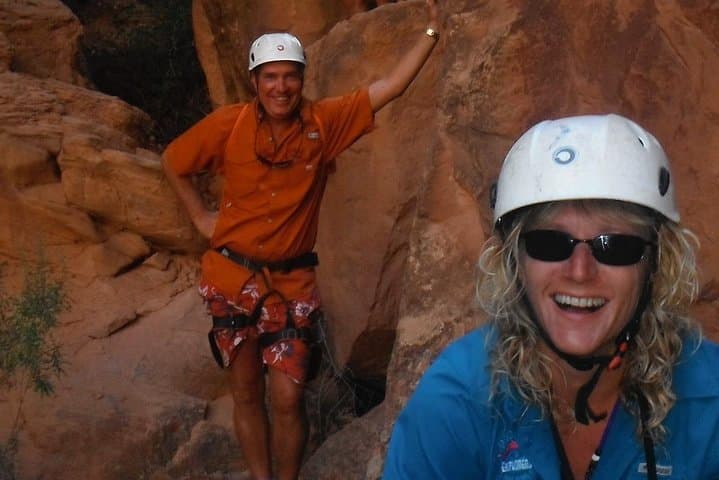 Moab Rappelling and Stand-Up Paddleboard Combo: Canyoneering to the Colorado River photo 3
