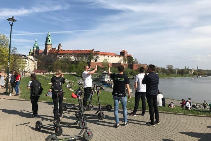 Kraków Electric Scooter Tour: 20 km Guided Ride Through Old Town & Kazimierz photo 4